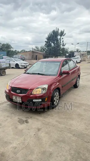 Kia Rio 2010 Red