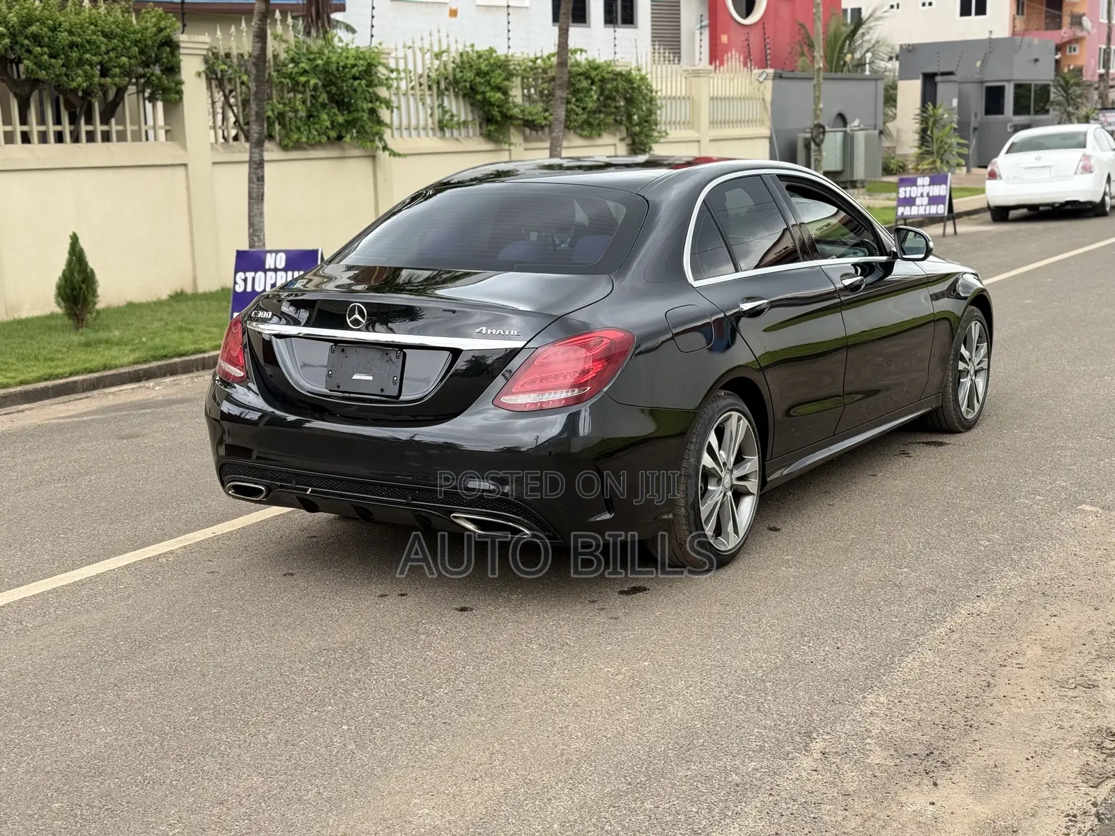 Mercedes-Benz C300 Sport 4dr AWD 4Matic Sedan (2.0L 4cyl 7A) 2015 Black