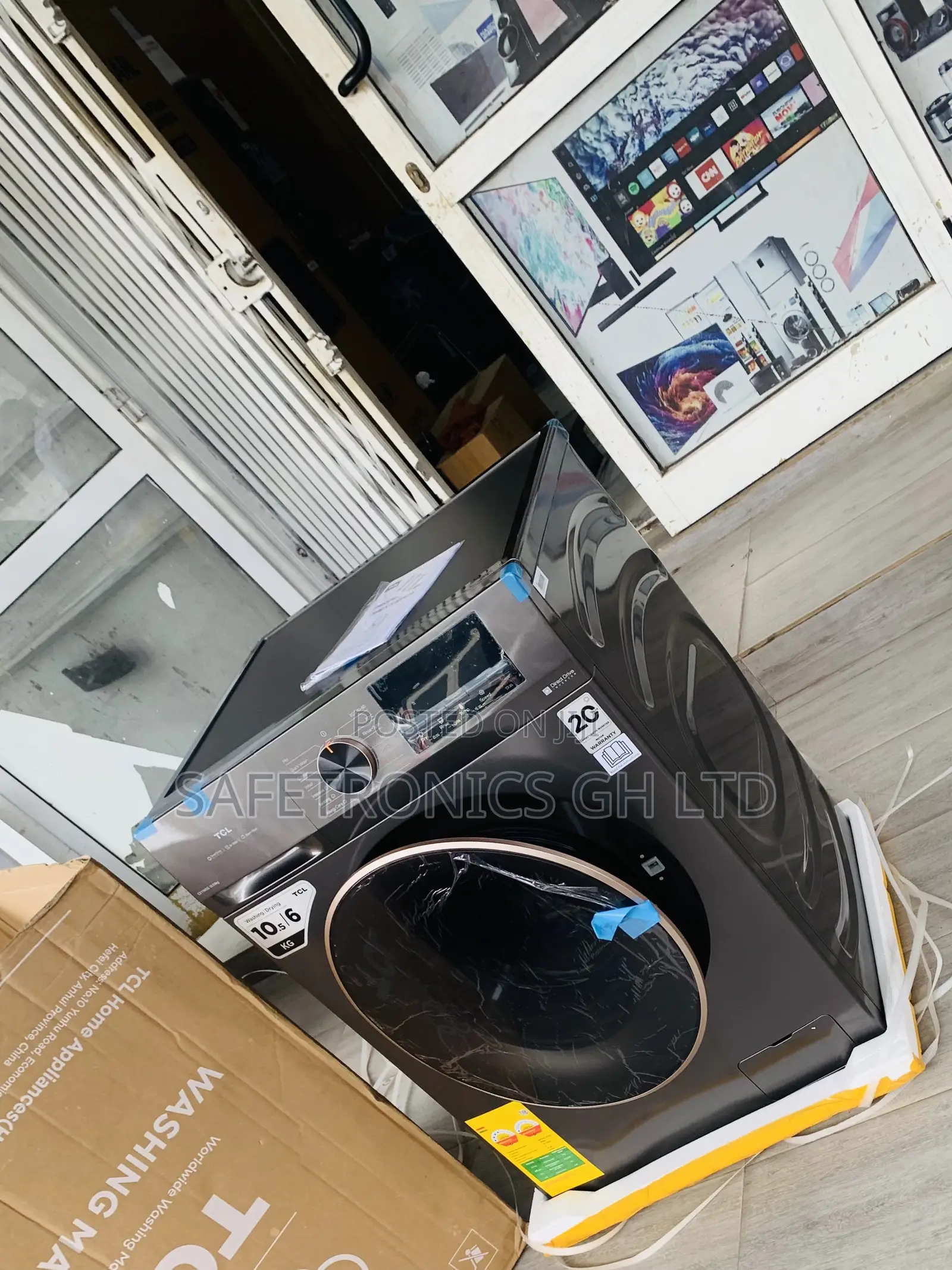 Sleek Quality TCL Washer 10.5Kg Dryer 6Kgs Washing Machine