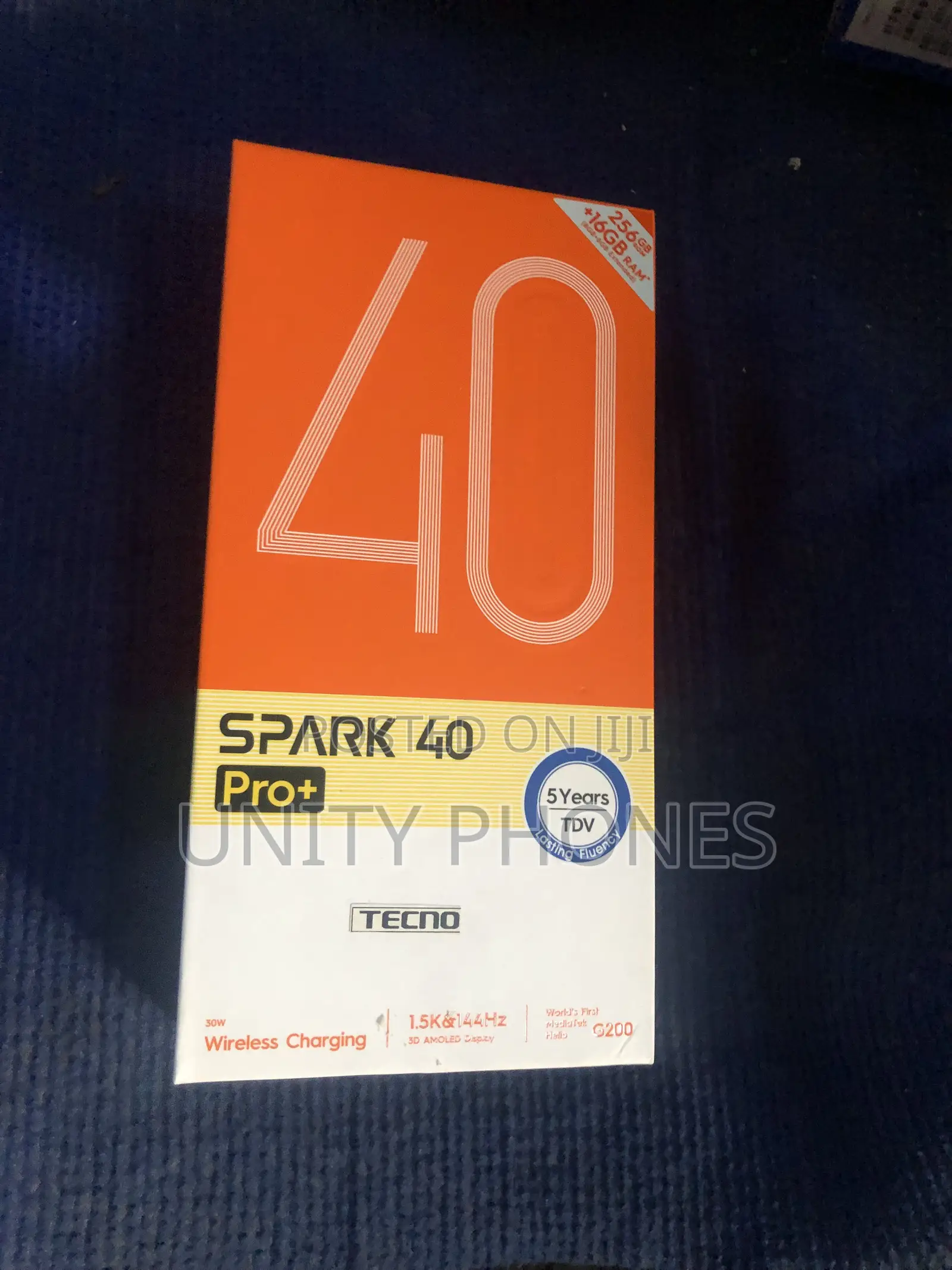 New Tecno Spark 40 Pro+ 256 GB Gray