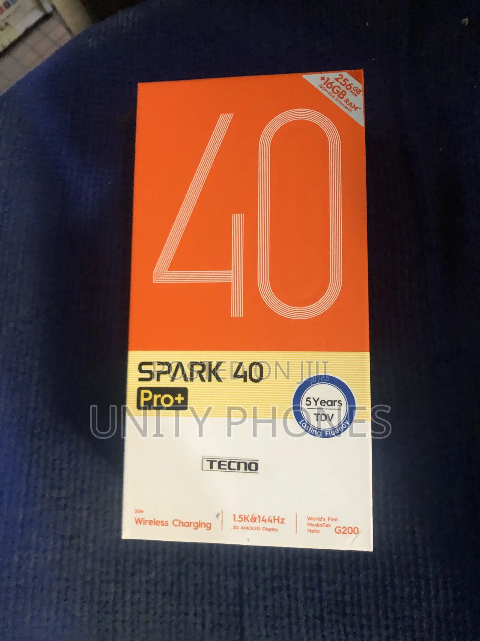New Tecno Spark 40 Pro+ 256 GB Gray