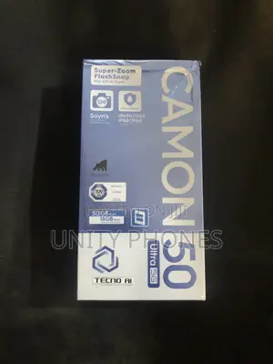 New Tecno Camon 50 Ultra 512 GB Black