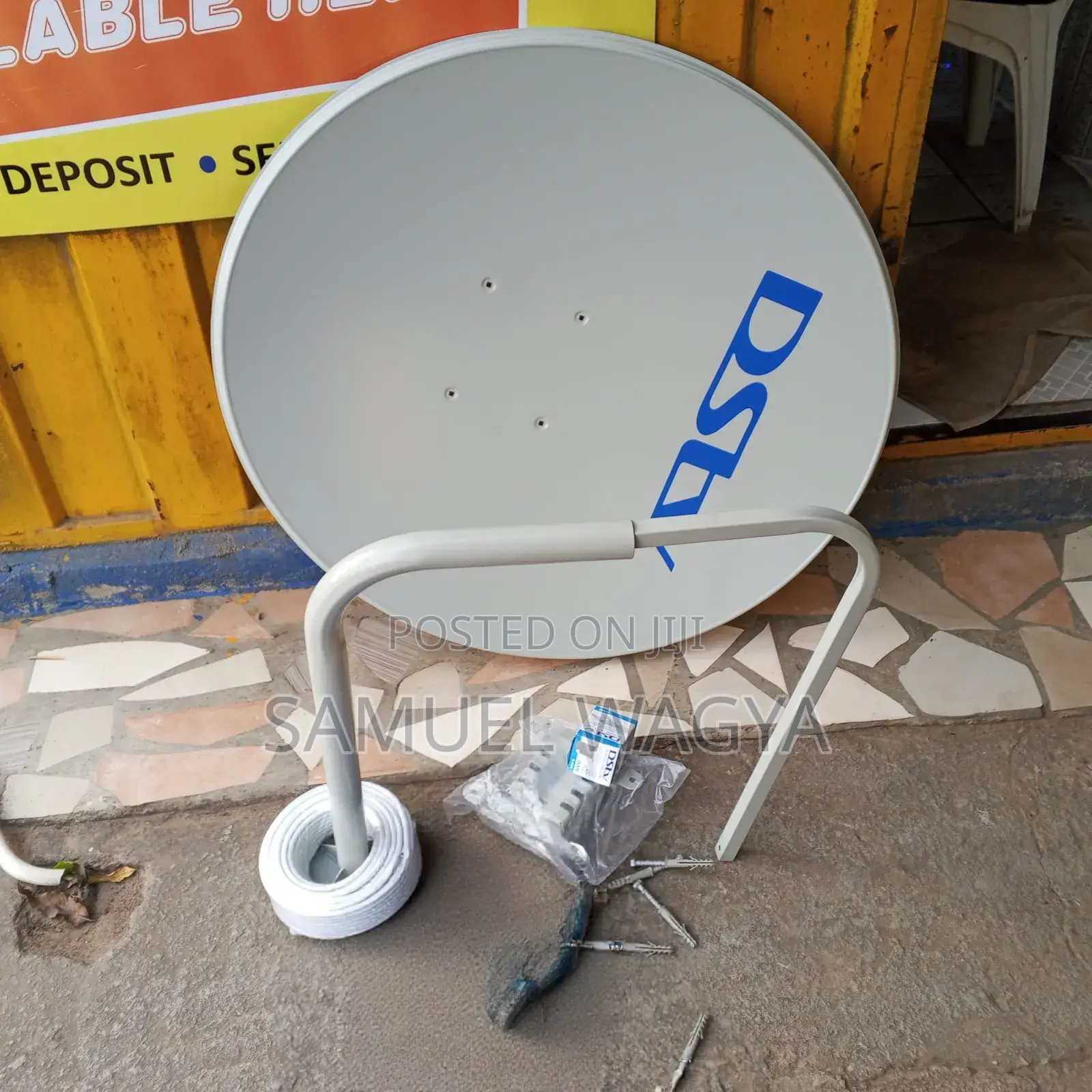 DStv Dish and Accessories+Cable Available