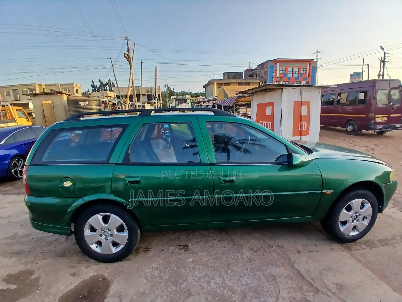 Opel Astra 2002 Green