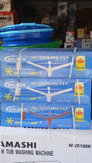 Delron Quality Ceiling Fan 56" Long Blade