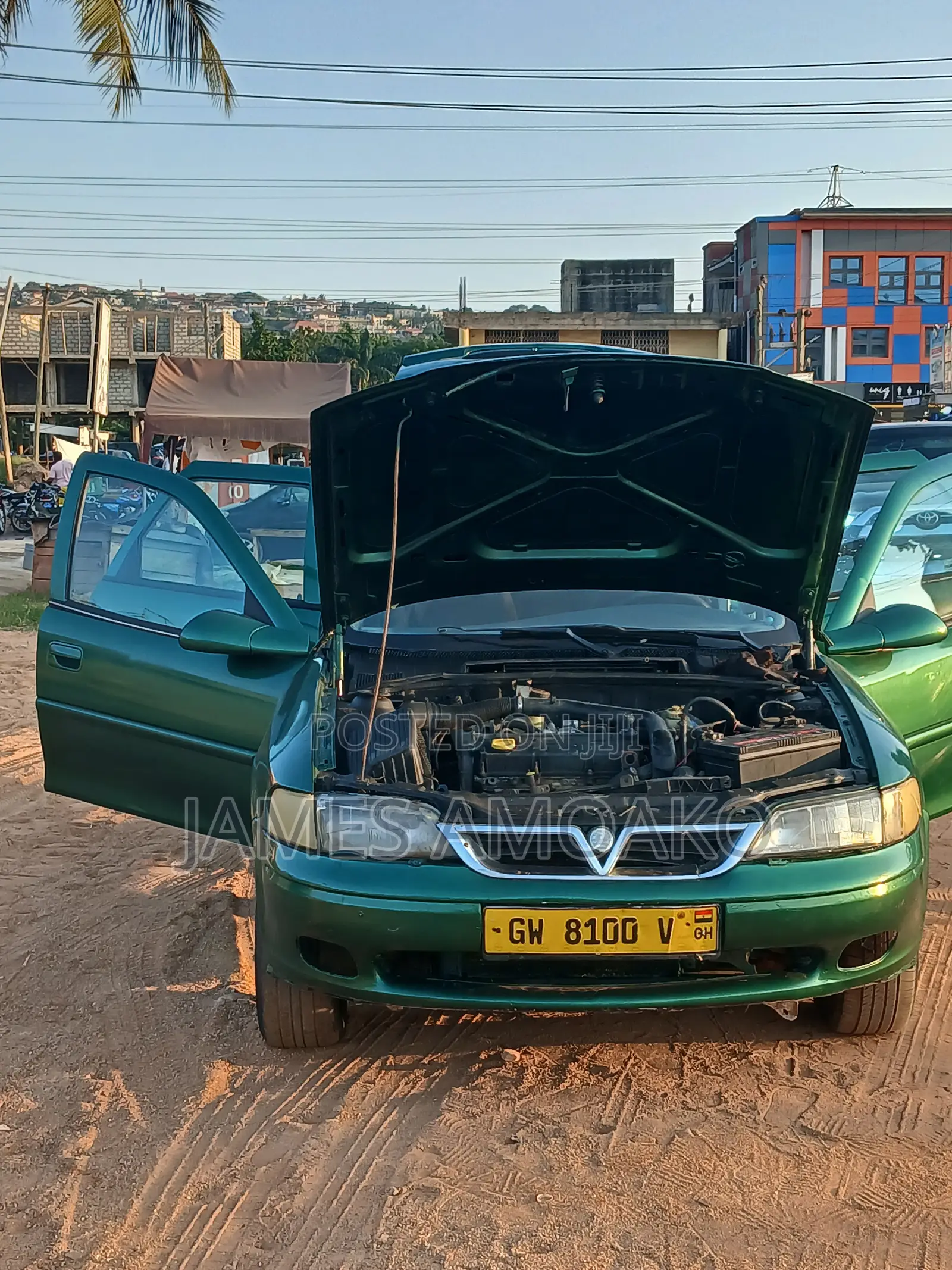 Opel Astra 2002 Green