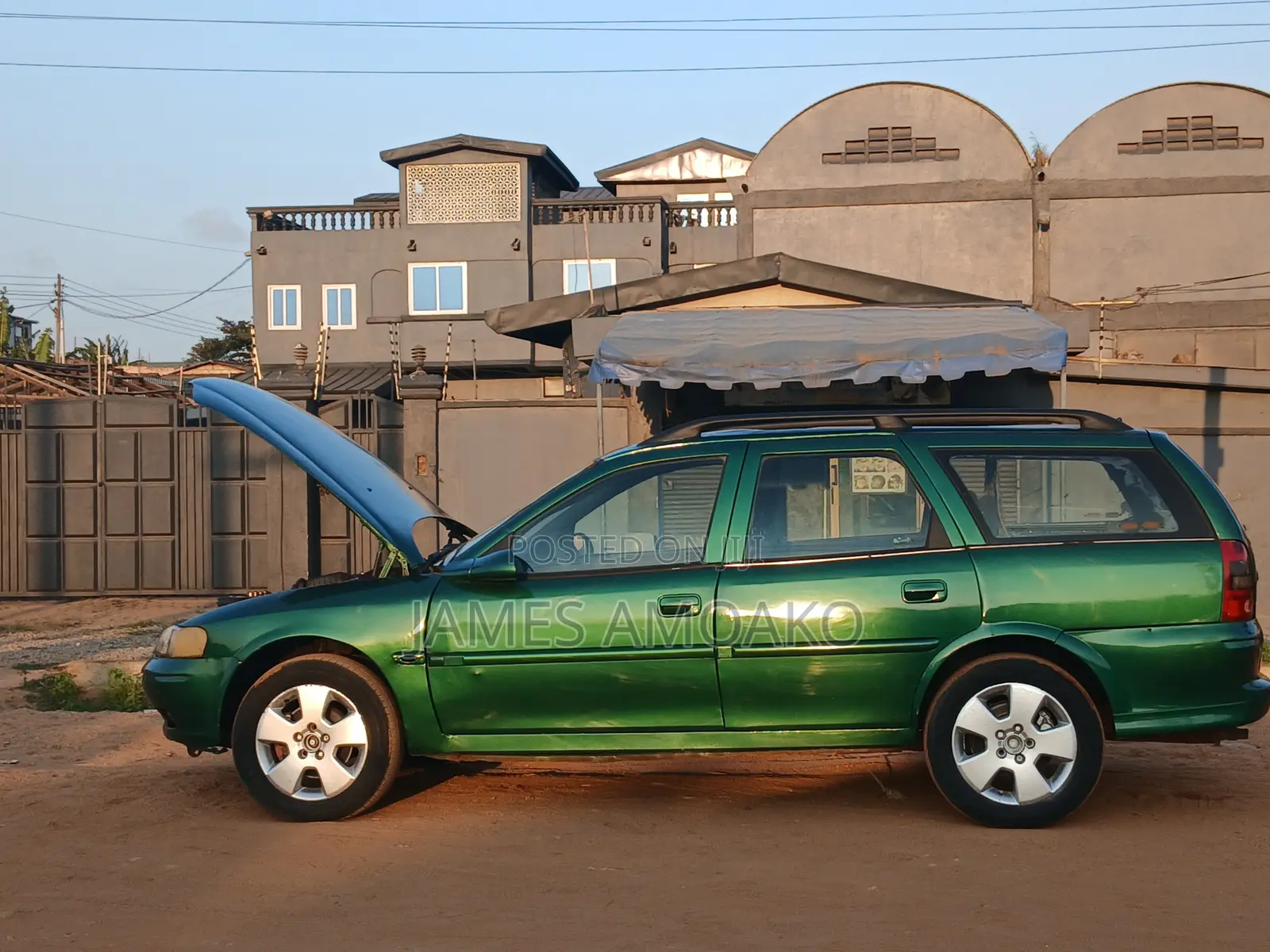 Opel Astra 2002 Green