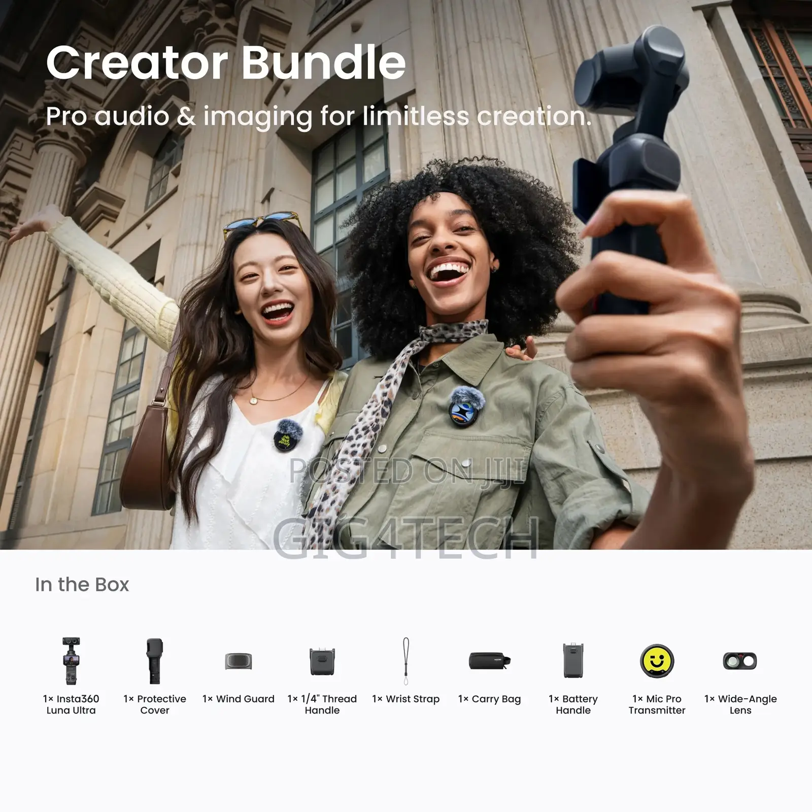 Insta360 Luna Ultra Creator Bundle (Cosmic Black)
