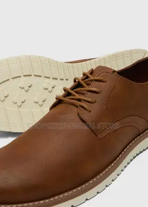Men Tan Faux Leather Shoe