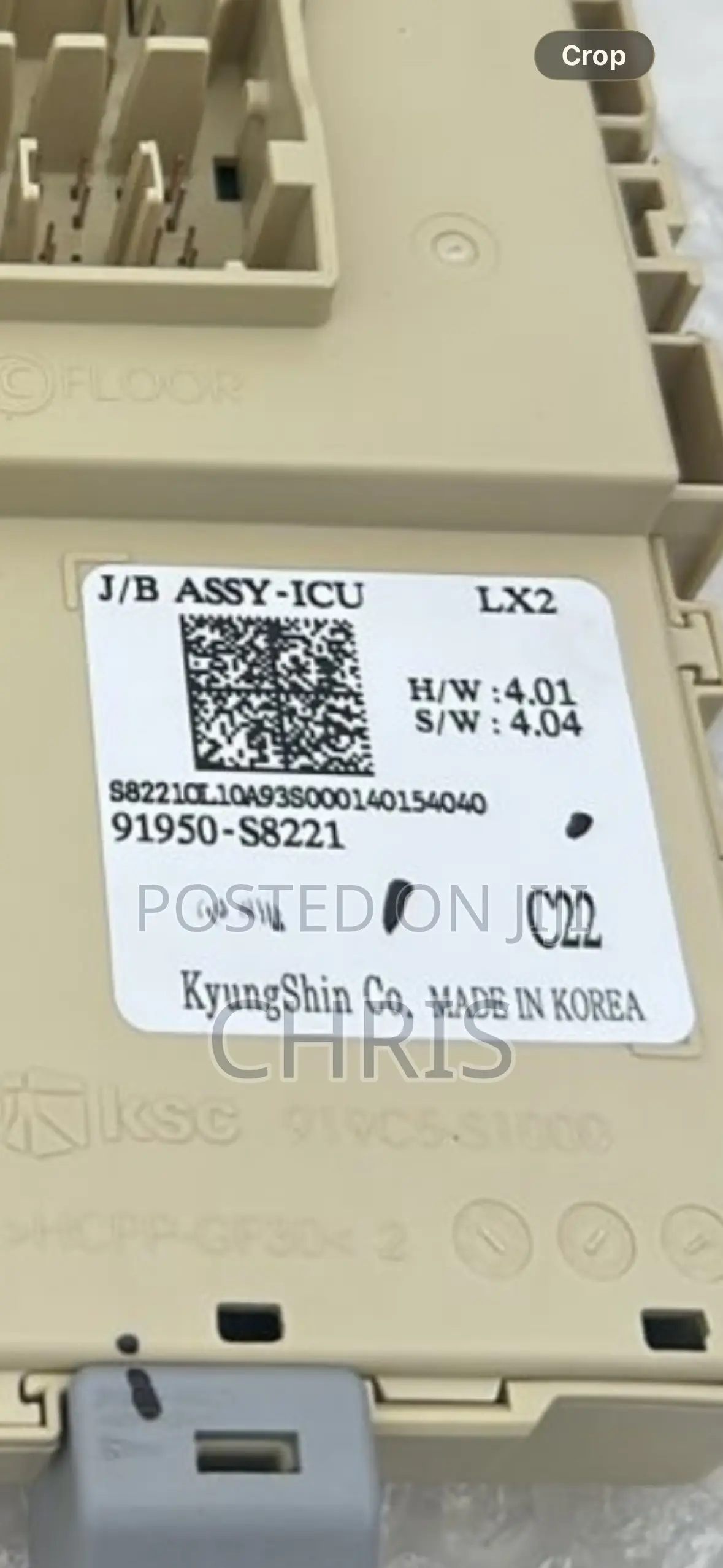 Hyundai Palisade 2020 OEM Fuse Box Brand New