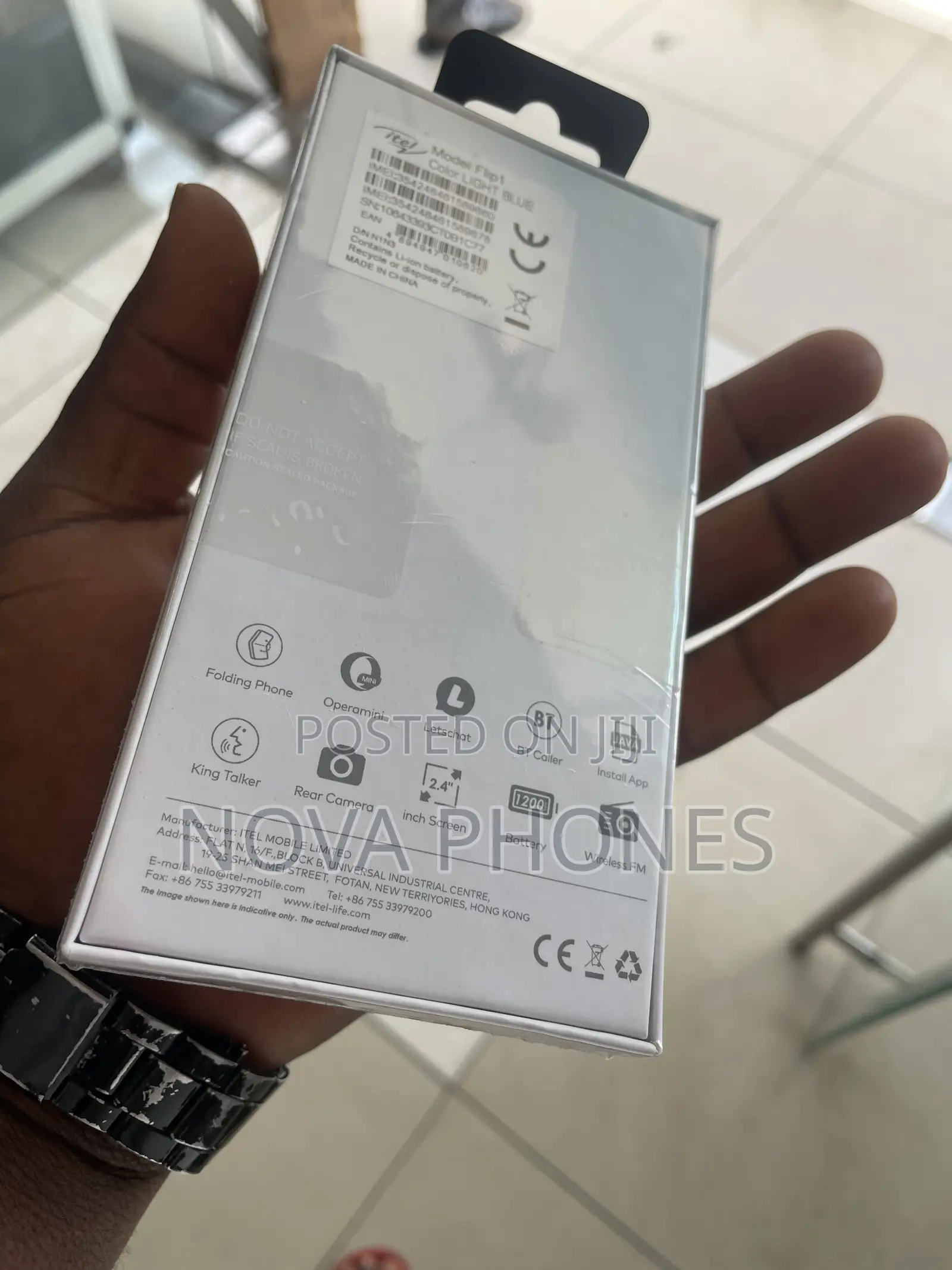New Itel Flip 1 8 GB