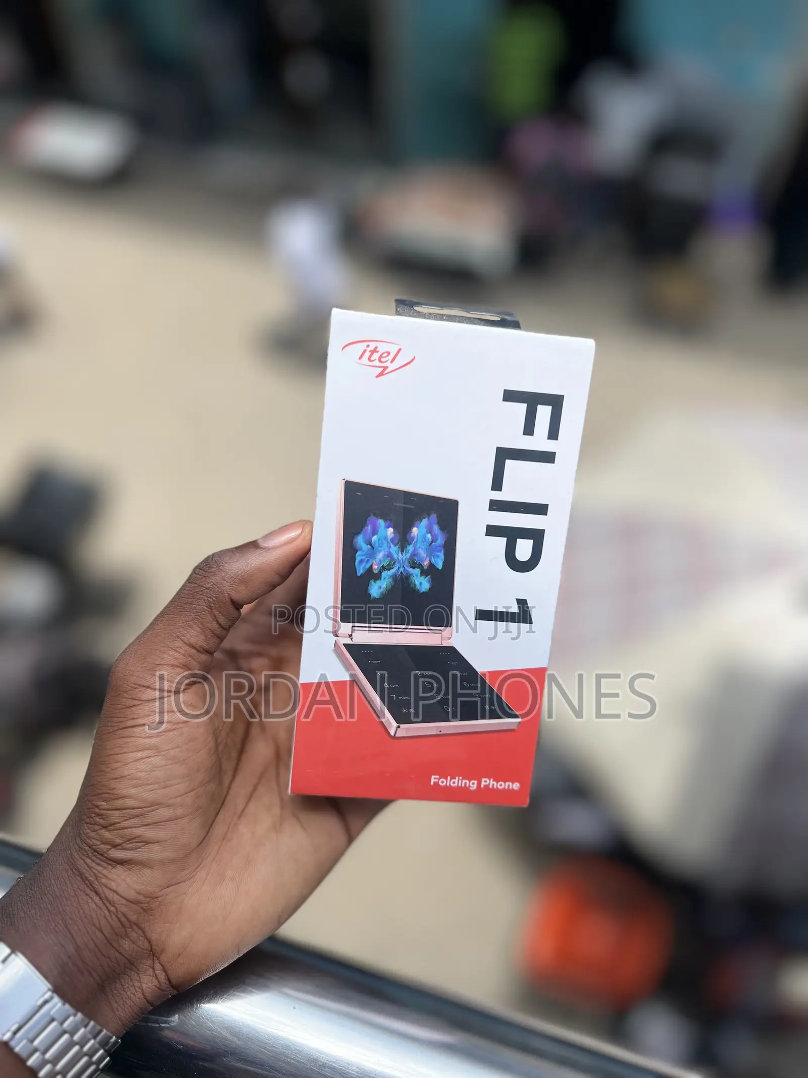 New Itel Flip 1 8 GB Black
