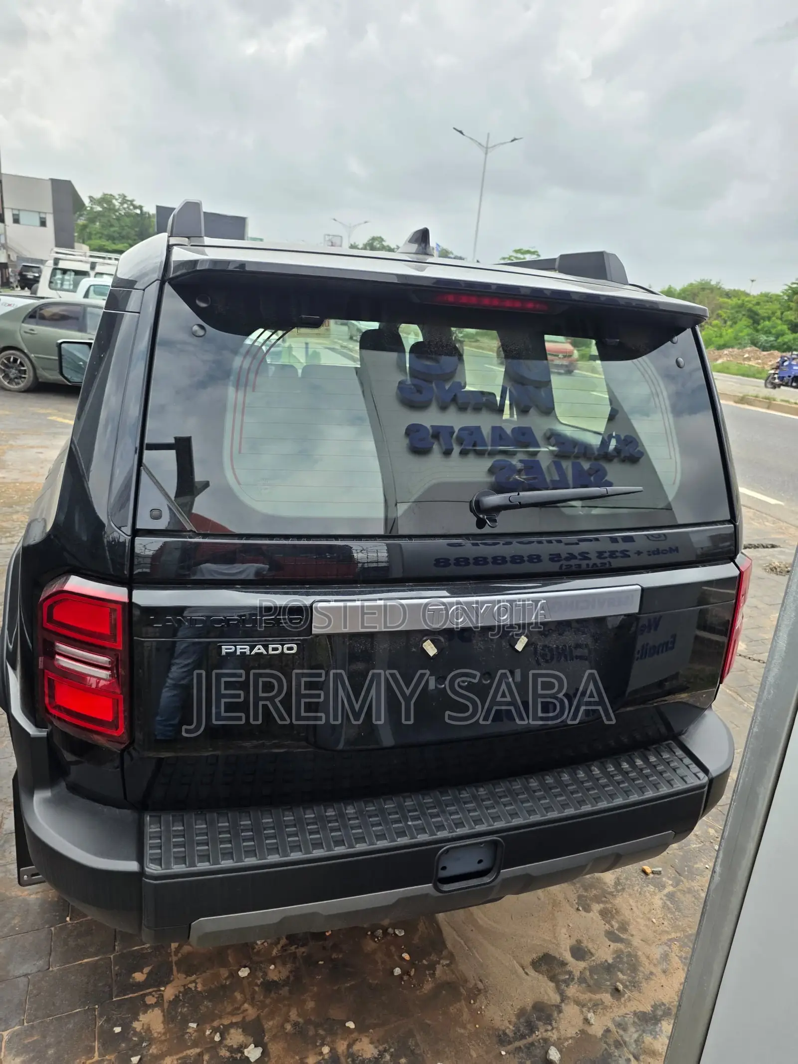 New Toyota Land Cruiser Prado 2025 Black