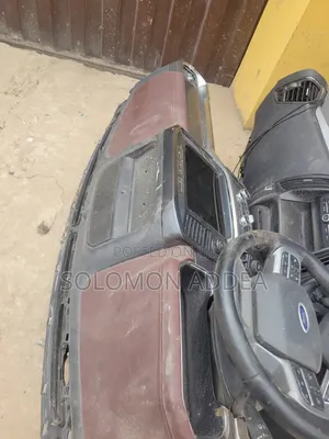F150 Dashboard and Steering With Central With Touchscreen Infotainment