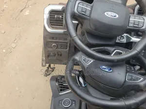 F150 Dashboard and Steering With Central With Touchscreen Infotainment