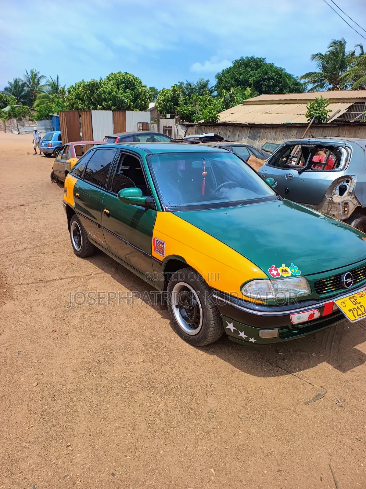 Opel Astra 1997 Green