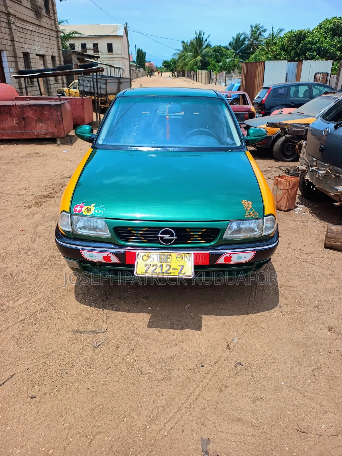 Opel Astra 1997 Green