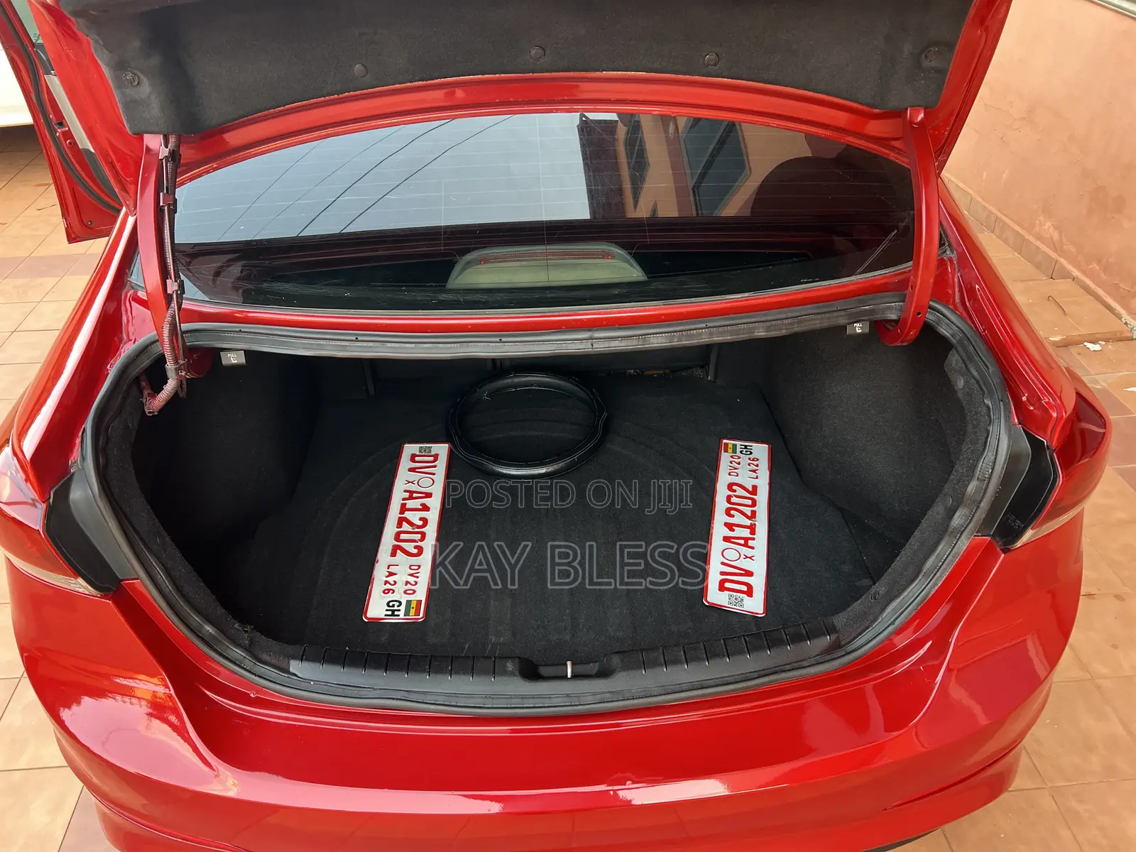 Hyundai Elantra 2017 Red