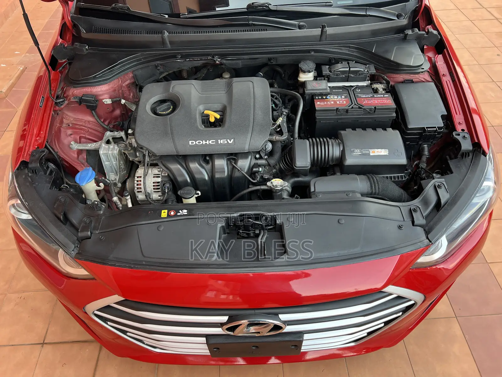 Hyundai Elantra 2017 Red