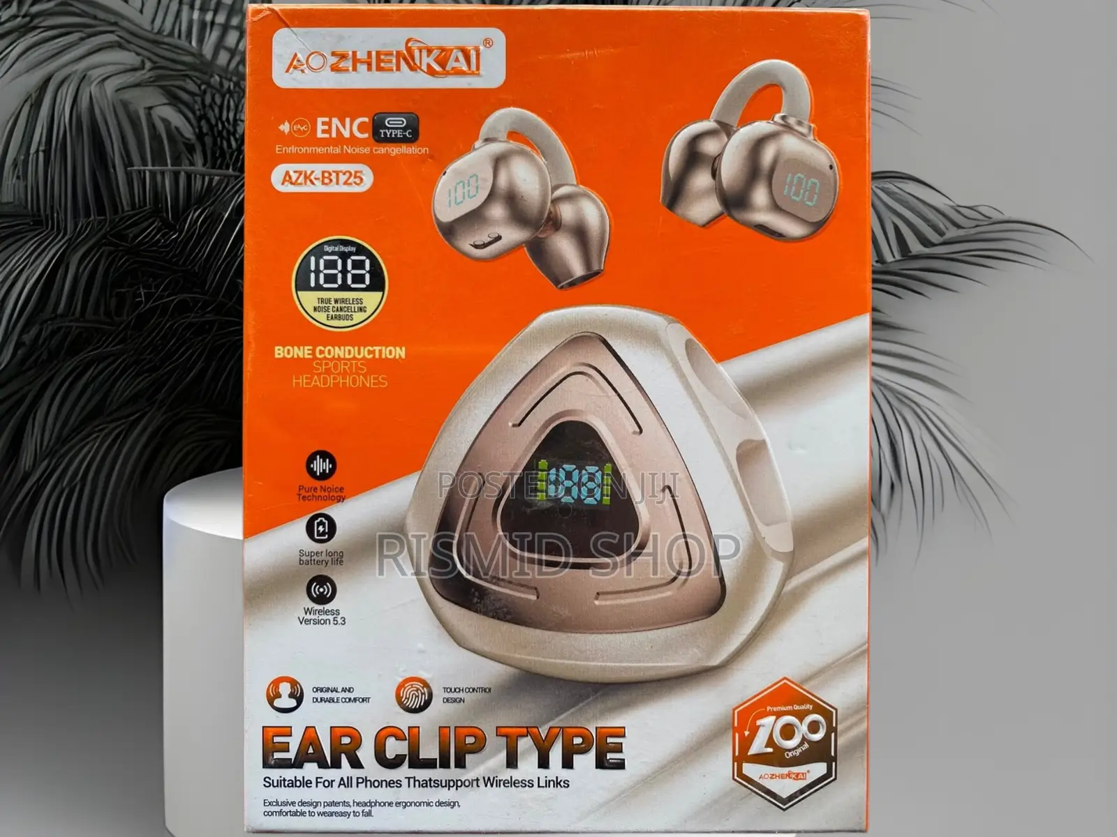Ao Zhenkai Azk-Bt25 Ultra-Comfort Ear Clip Audio Ear-Clip