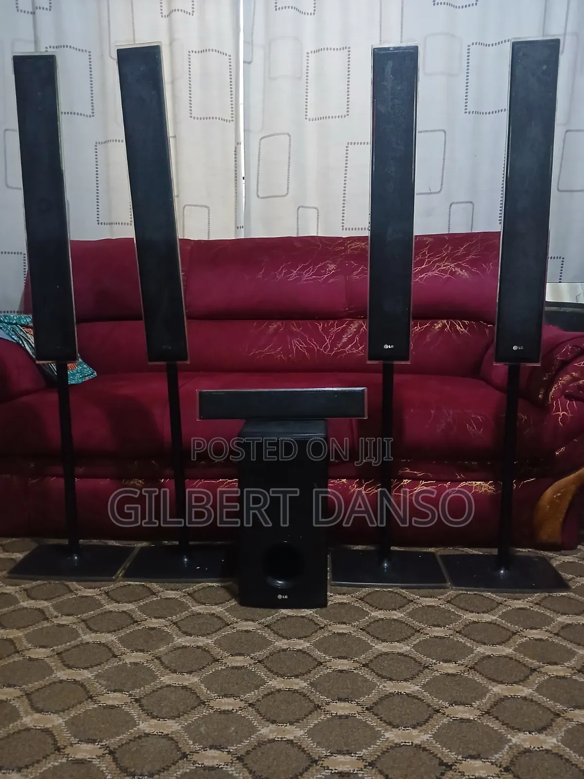 LG Speakers Surrounding With Subwoofer