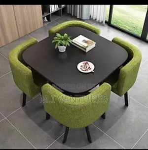 Modern Dining Table Set(4 Chairs)