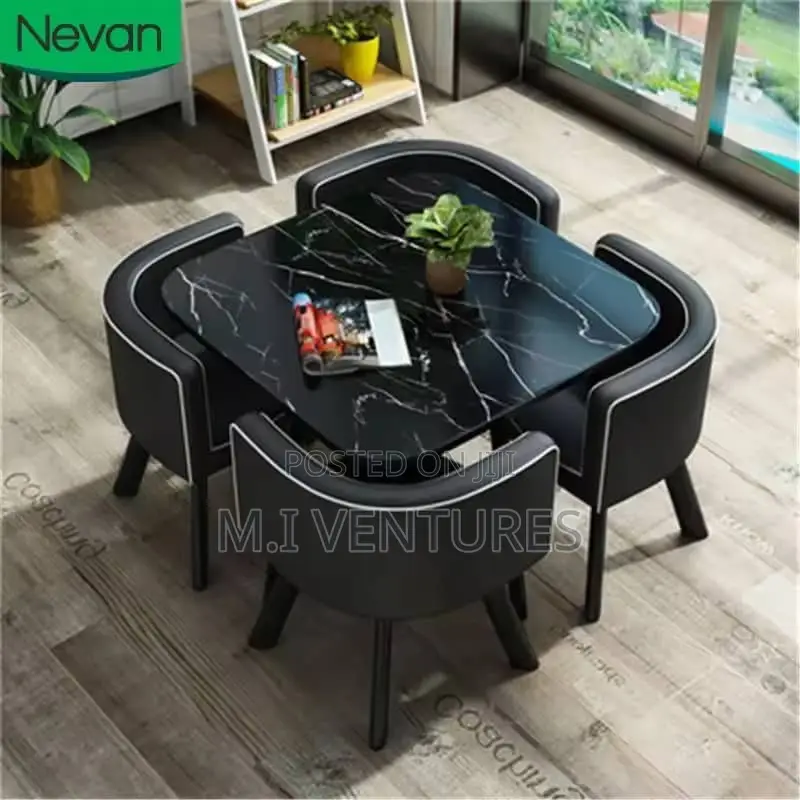 Modern Dining Table Set(4 Chairs)