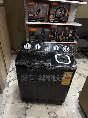 Super Classic Nasco 7kg Twin Tub Electric Washing Machine(dark Gray).