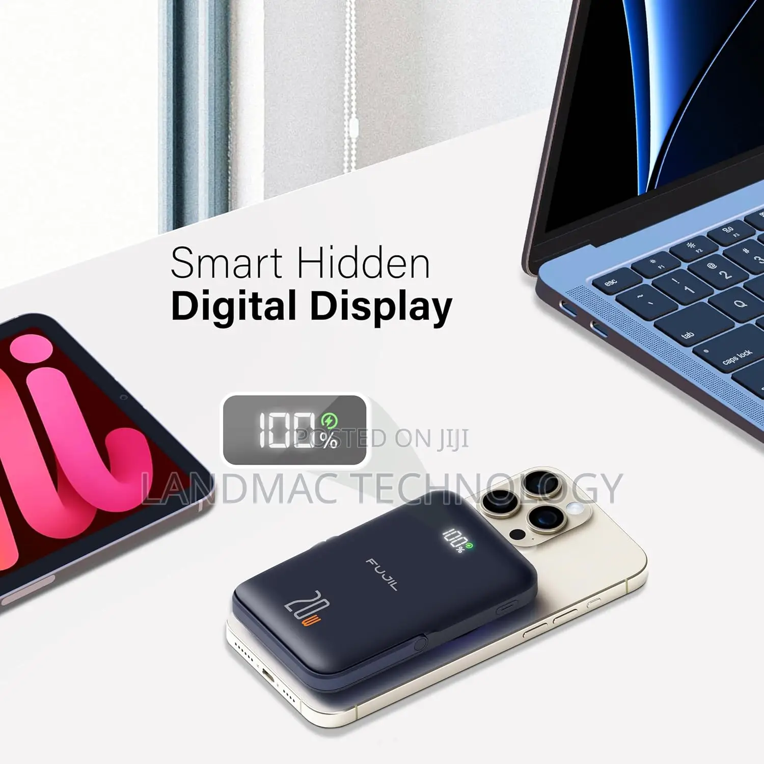 20000mAh MagSafe Wireless Power Bank
