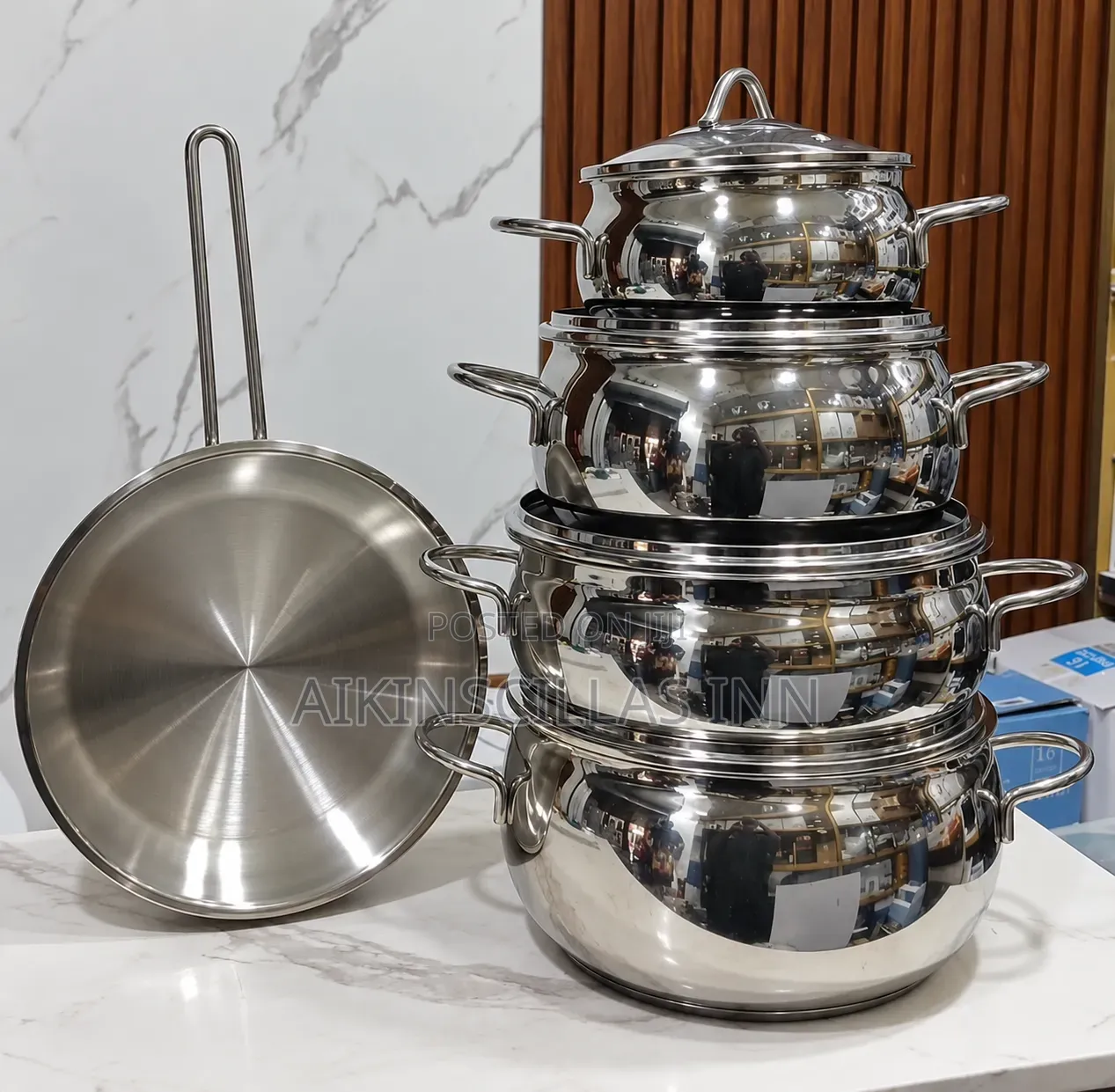 Original Korkmaz Stainless Cookware