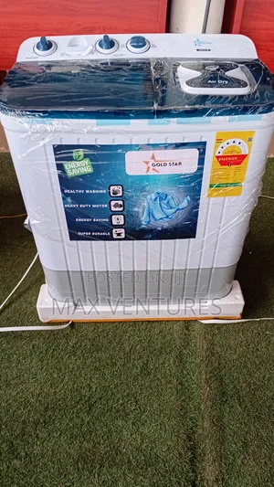 Upgrade Your Laundry With Gold Star 9KG Washing Machine 9kg