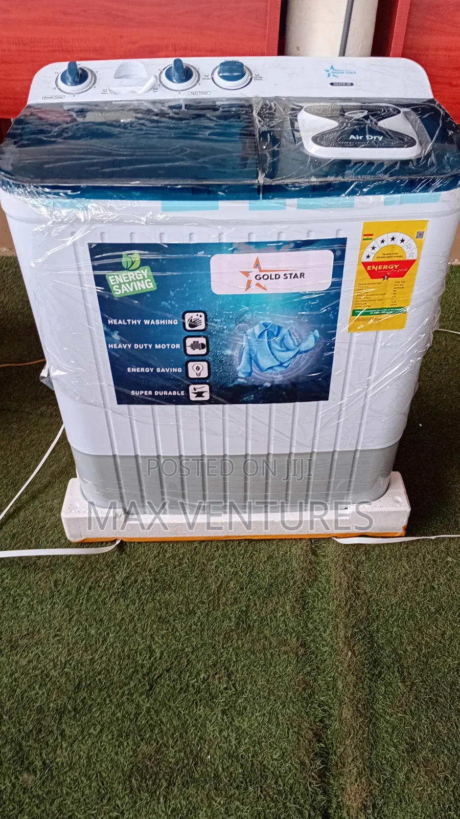 Upgrade Your Laundry With Gold Star 9KG Washing Machine 9kg
