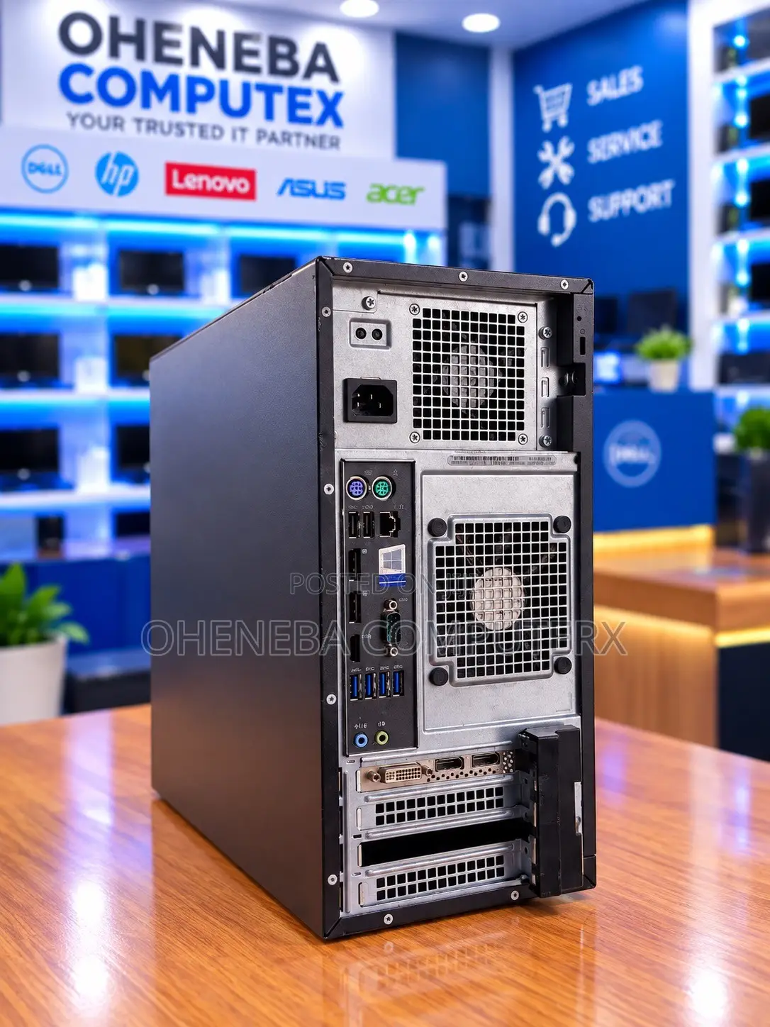 Desktop Computer Dell Precision 3000 16GB Intel Core i7 SSD 256GB