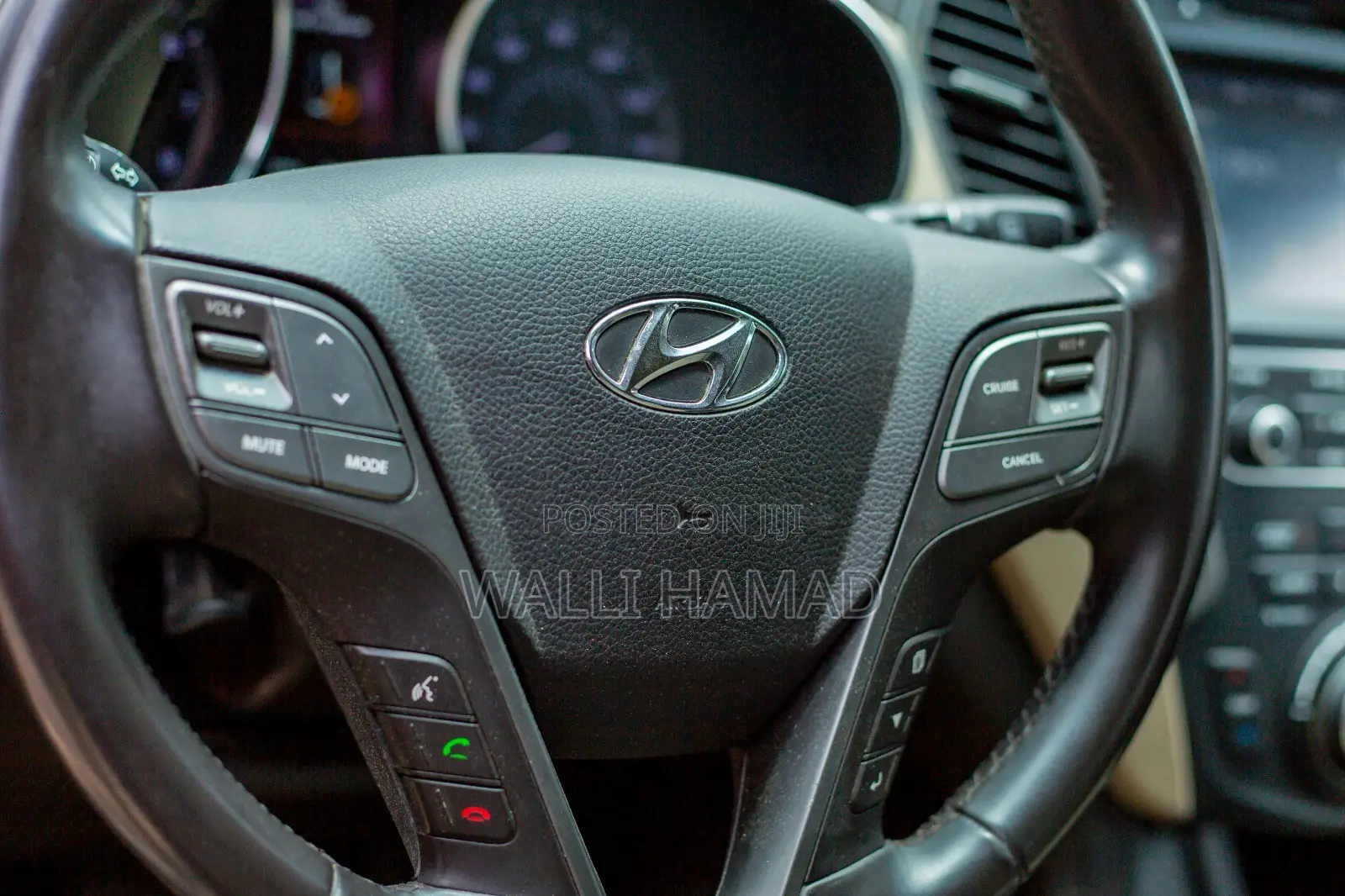 Hyundai Santa Fe SE FWD 2017 Blue