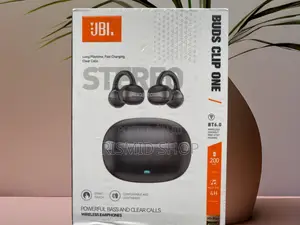 JBL Buds Clip One Luxury Open-Ear Bluetooth Earbuds