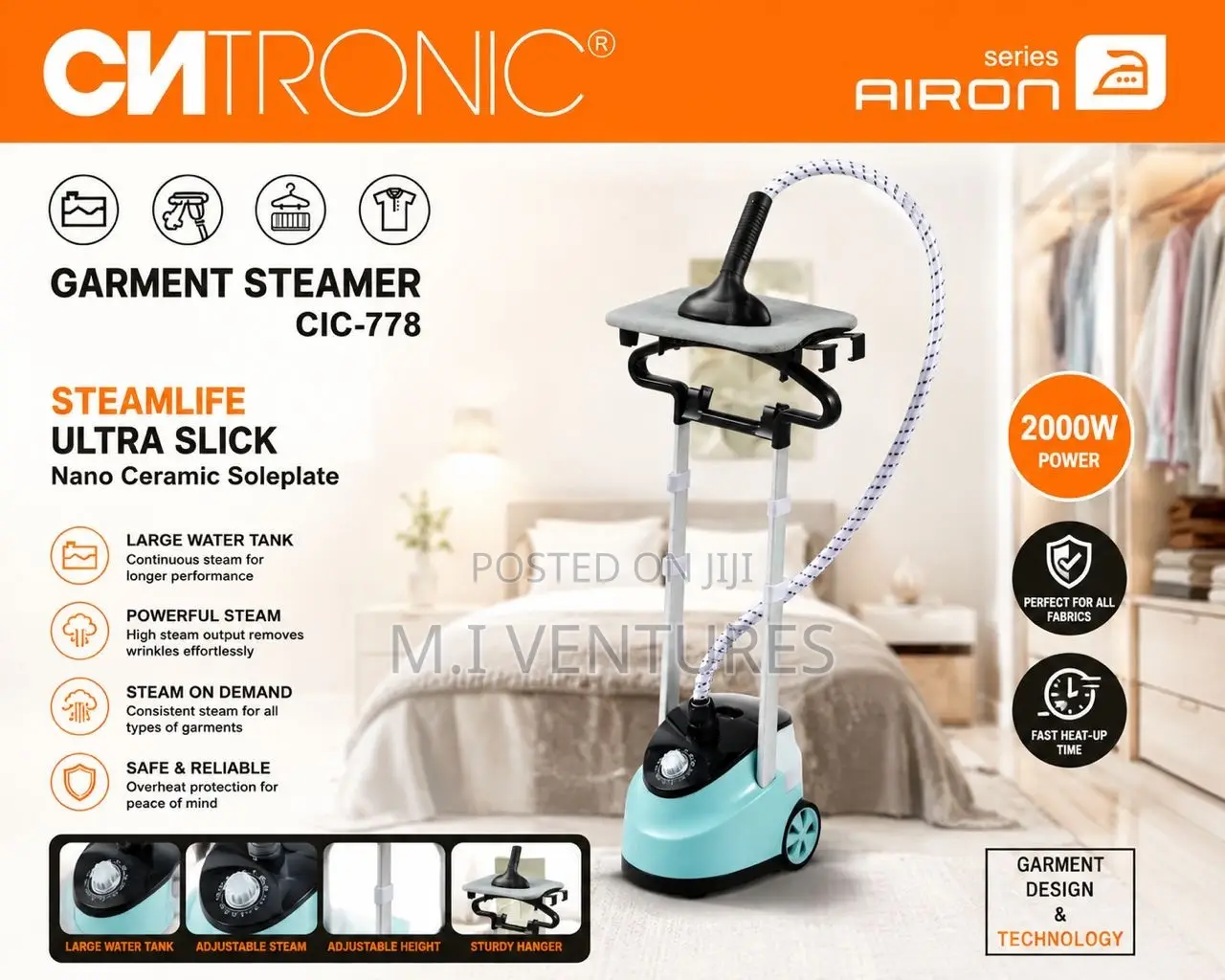 Cntronic Garment Steamer