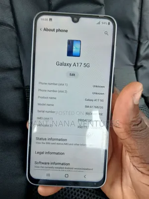 New Samsung Galaxy A17 5G 256 GB Silver
