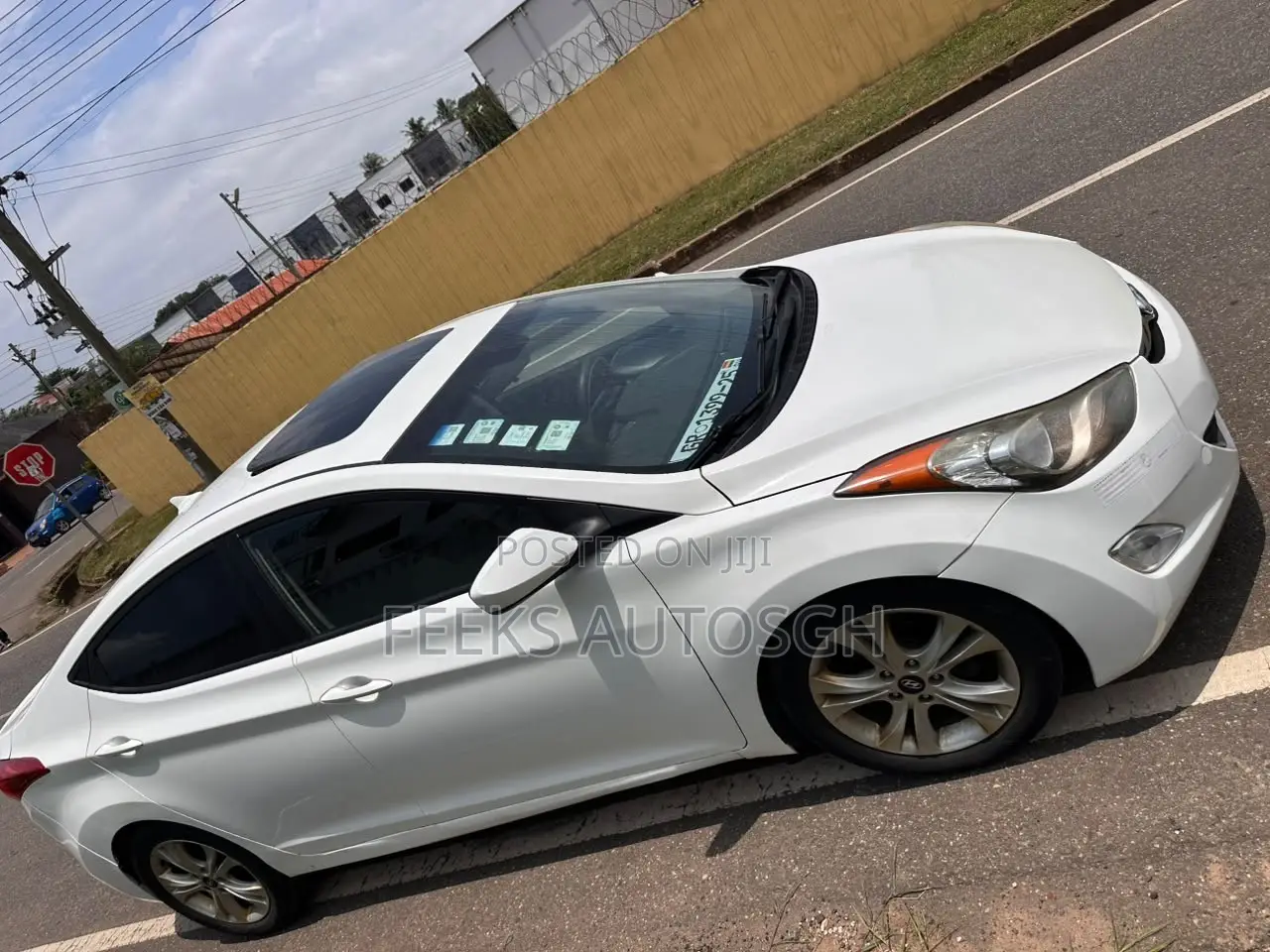 Hyundai Elantra 2013 White