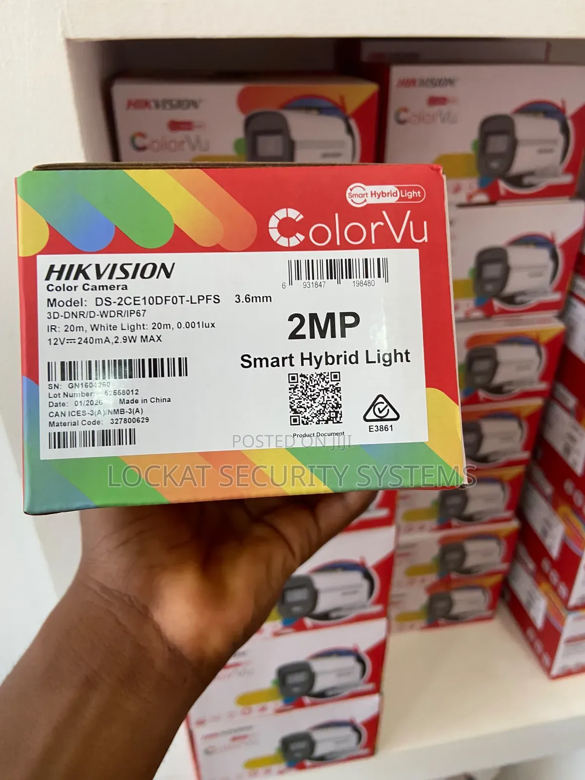 DS-2CE10DF0T-LPFS Hikvision 2MP Smart Hybrid Light Audio