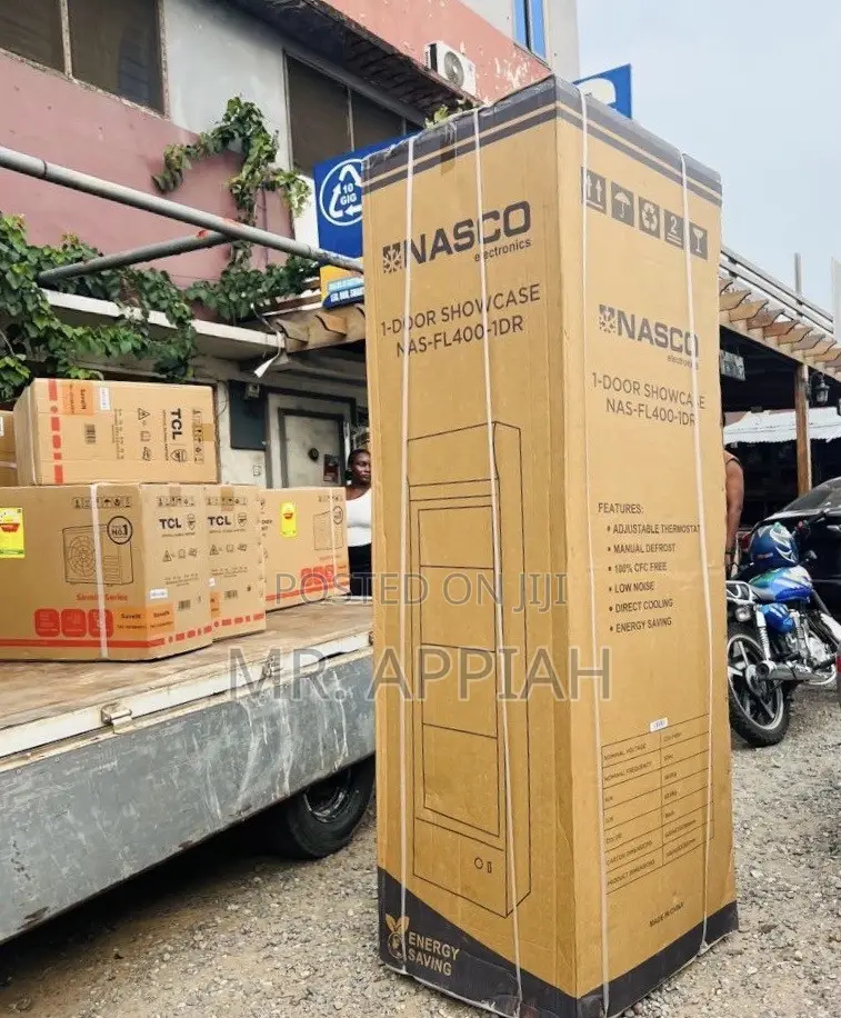 Get Durable Nasco Nas400fl-1dr Display Refrigerator(Glass Door)