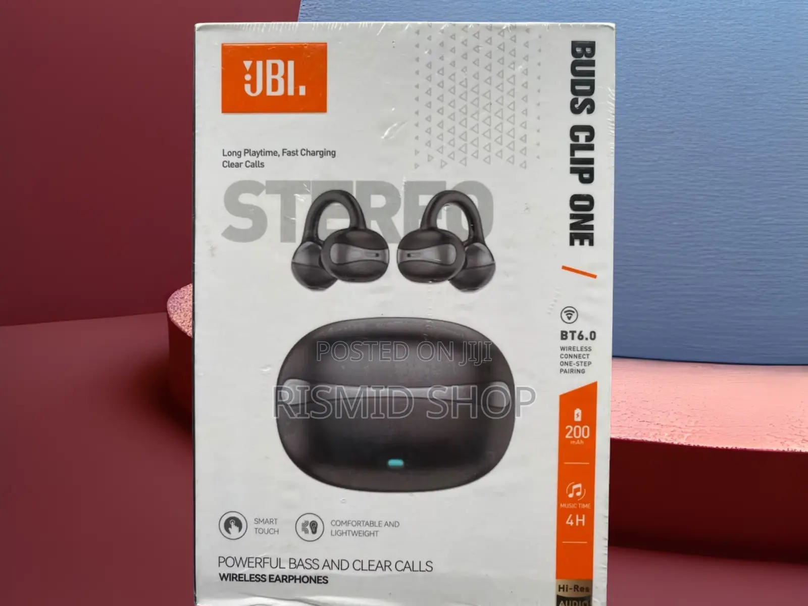 JBL Buds Clip One Comfort-Fit Earbuds