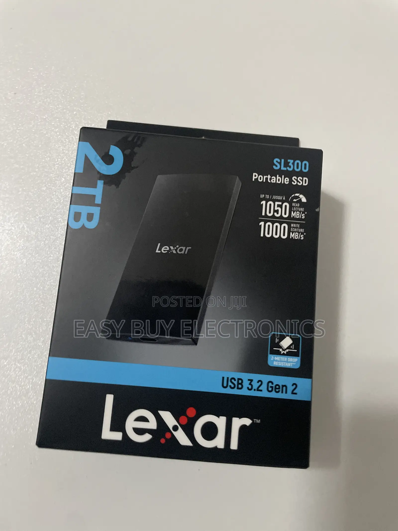Get Connected Lexar 2TB Portable SSD
