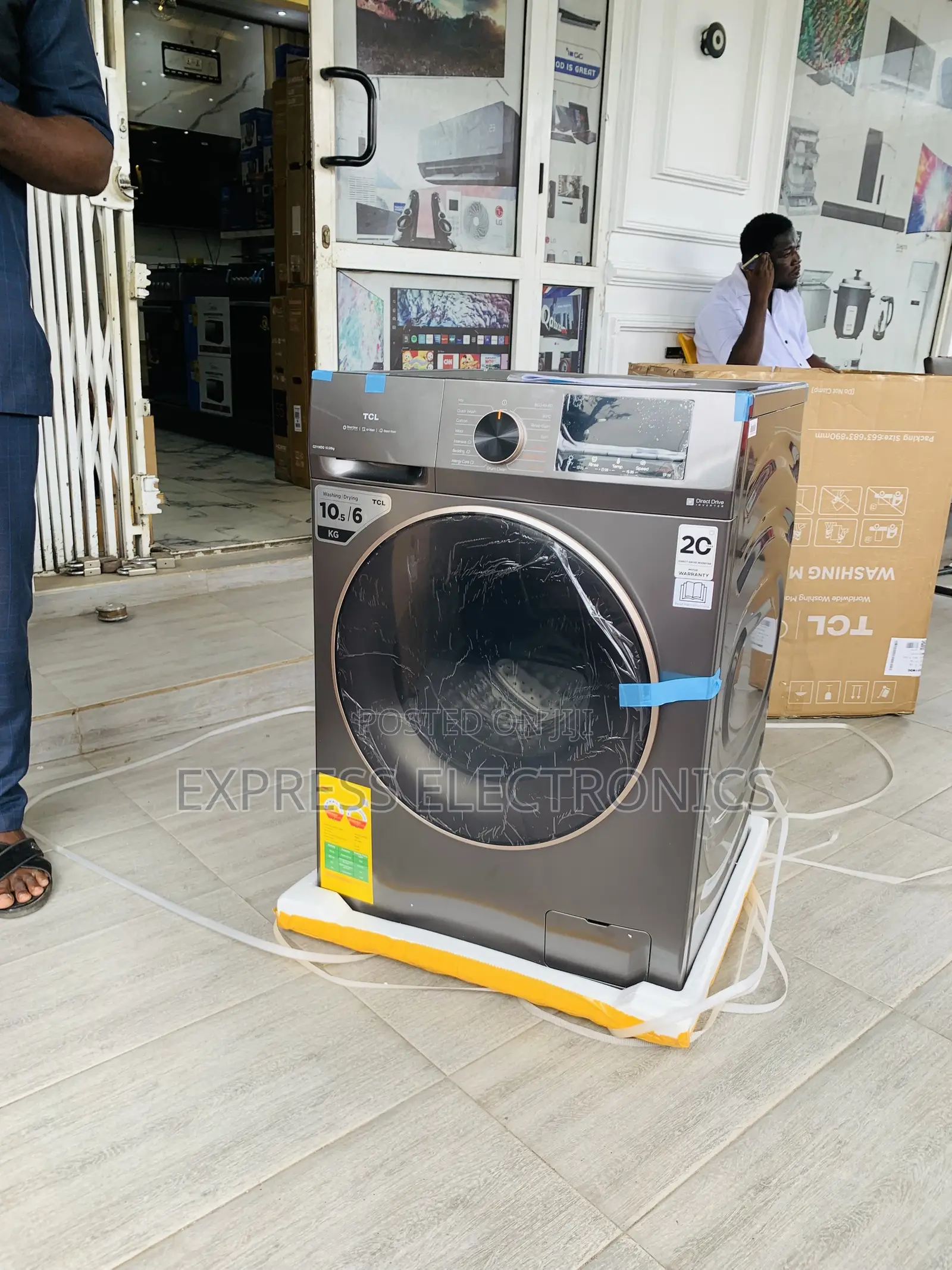 Limited Stock TCL 10kg Heat Pump Dryer| Gentle Care, Eco-Optimized