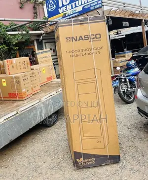 Latest Classic Nasco Nas400fl-1dr Glass Door Fridge(358Liter)