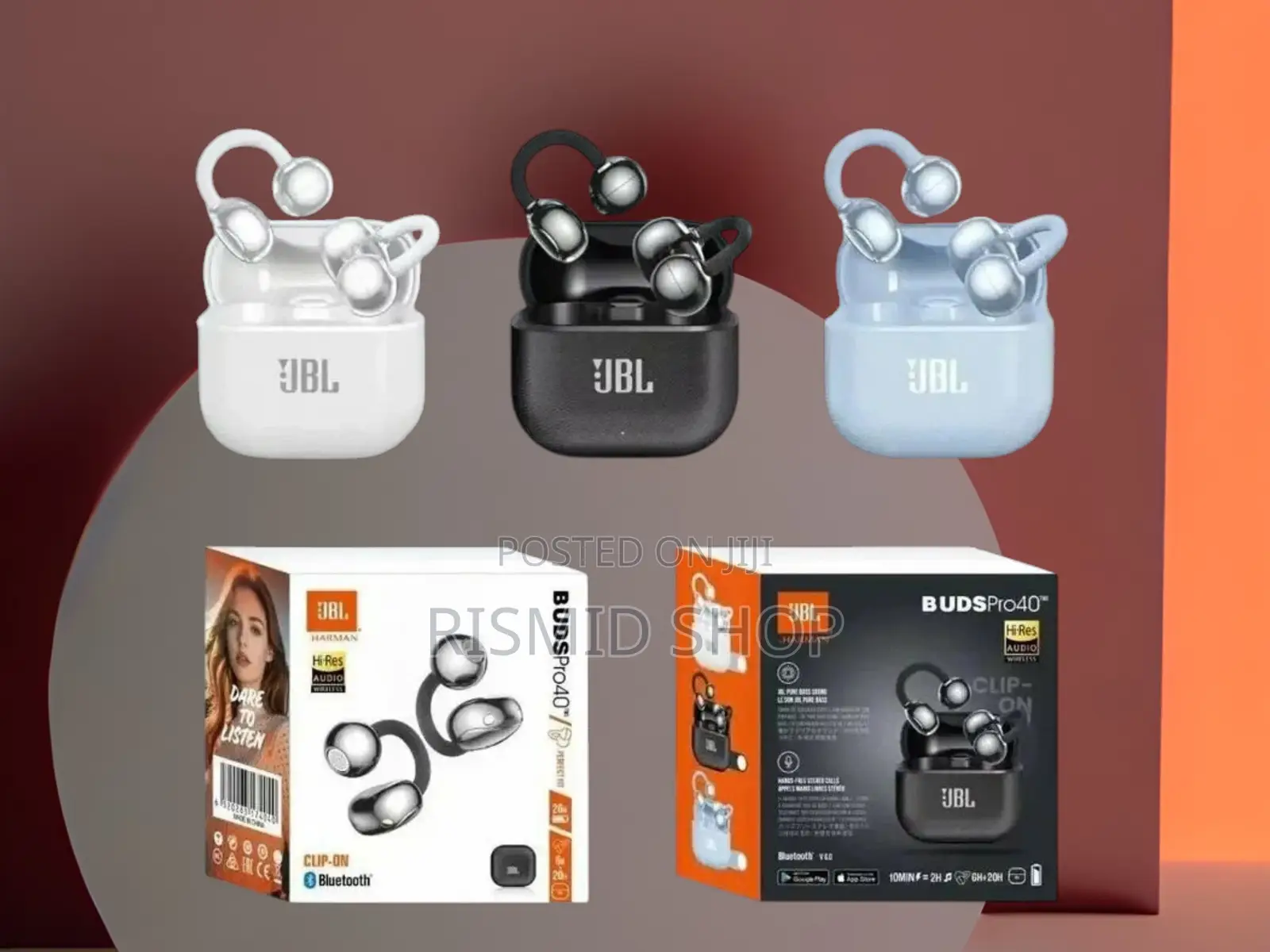 JBL Buds Pro40tws Elite Bass Wireless Earphones