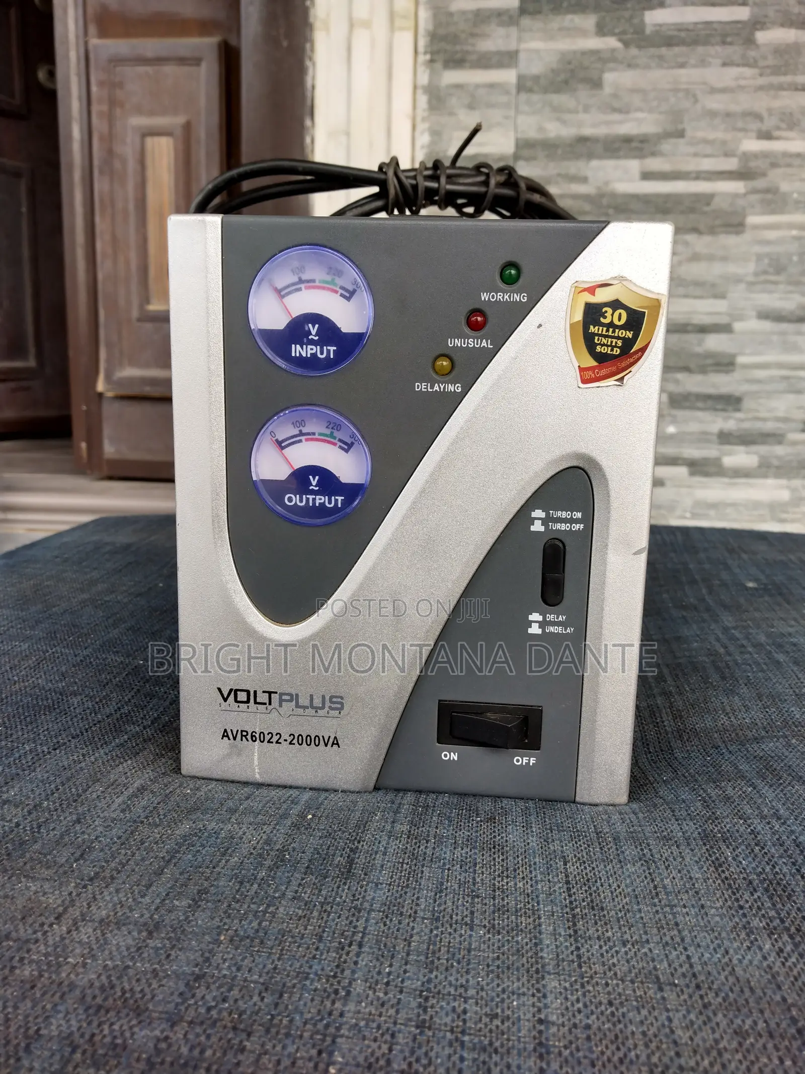 Used 2000 Voltplus Stabilizer.