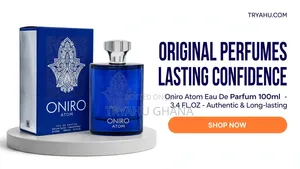 Shop Original Oniro Atom 100ml Eau De Parfum in Ghana at Tryahu