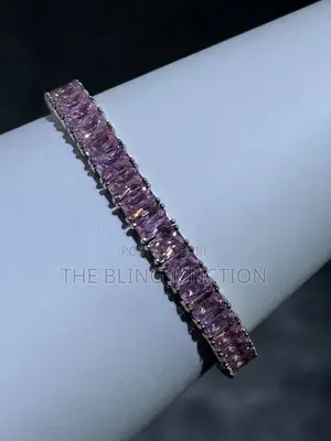 Pink Tennis Bracelet
