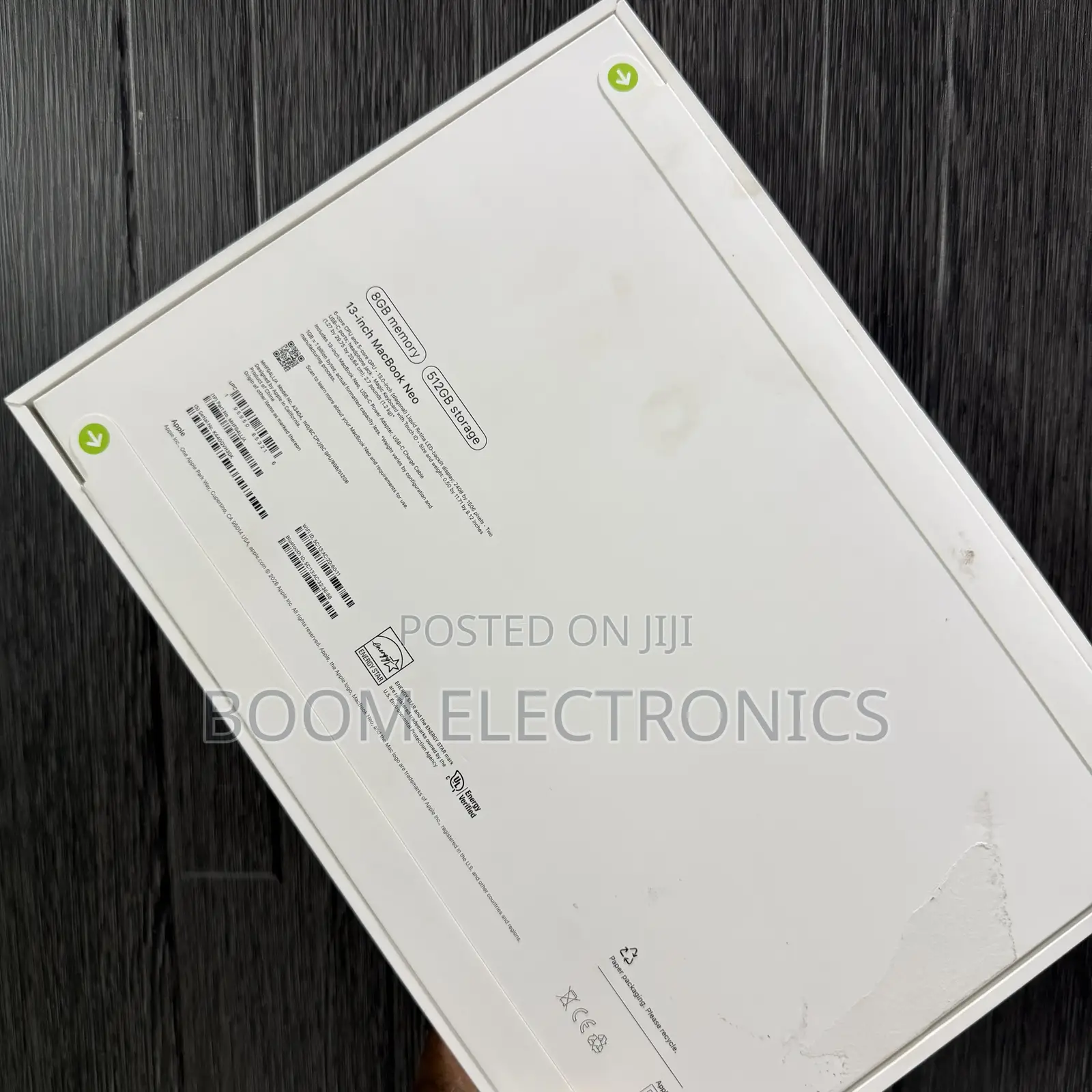 New Laptop Apple MacBook Neo 2026 8GB SSD 256GB