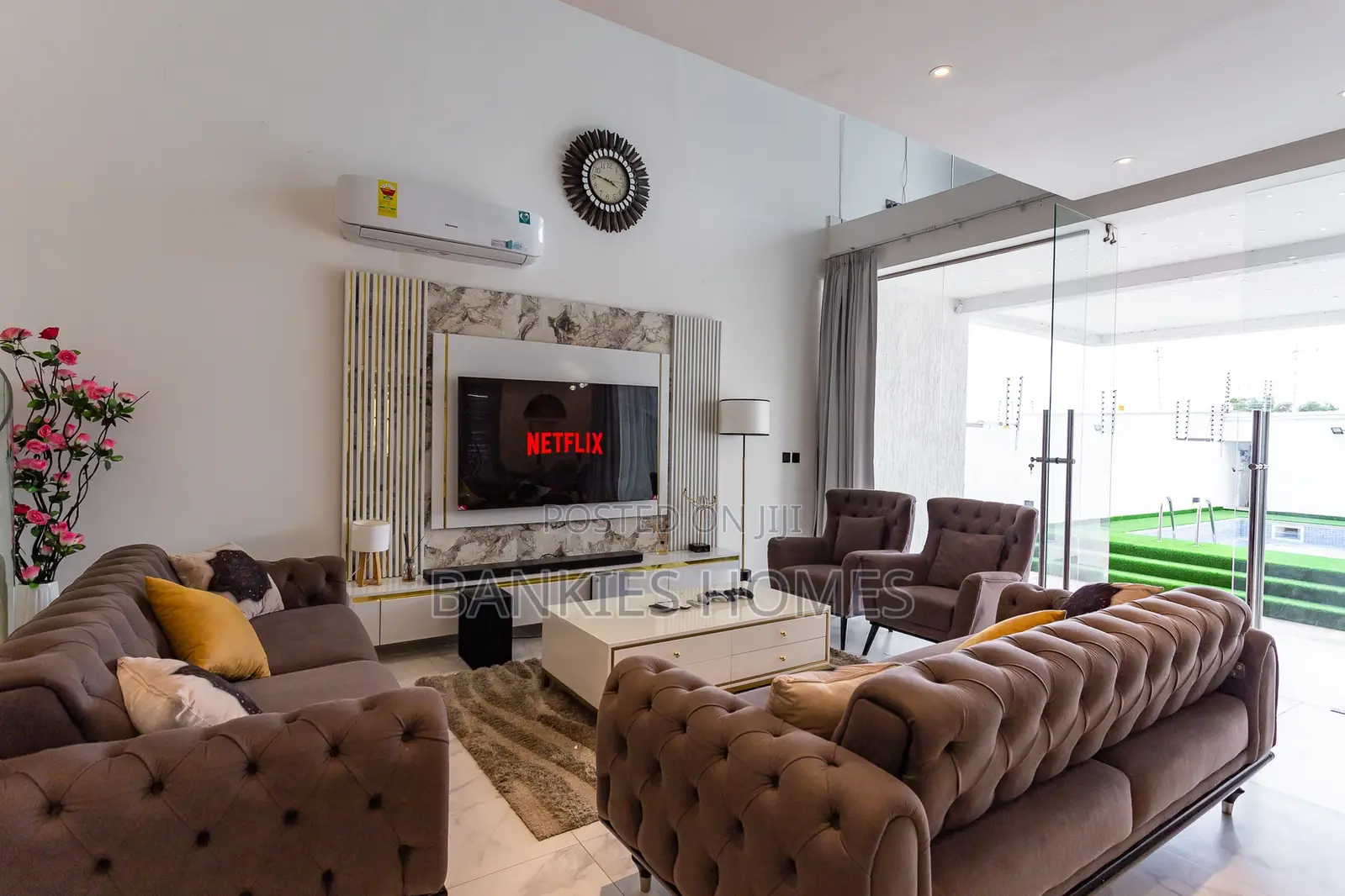 Furnished 3bdrm House in American House for sale